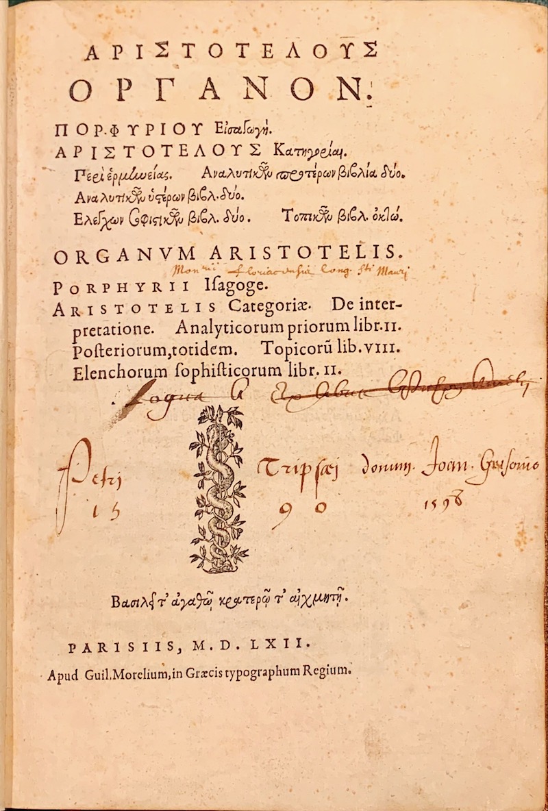 Organum Aristotelis