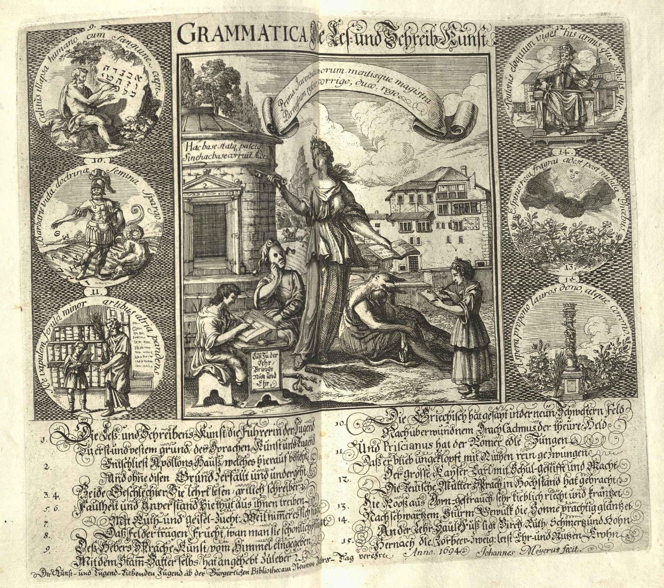 Neujahrsblätter der Bürgerbibliothek Zürich 1645-1758
