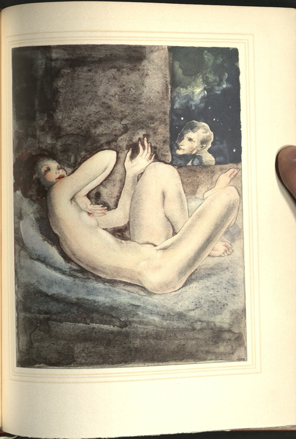Contes de Boccace. Illustrés de Cinquante-Six Compositions en Couleur par Mariette Lydis. Herausgegeben 1935 von Le Vasseur et Companie, Paris.