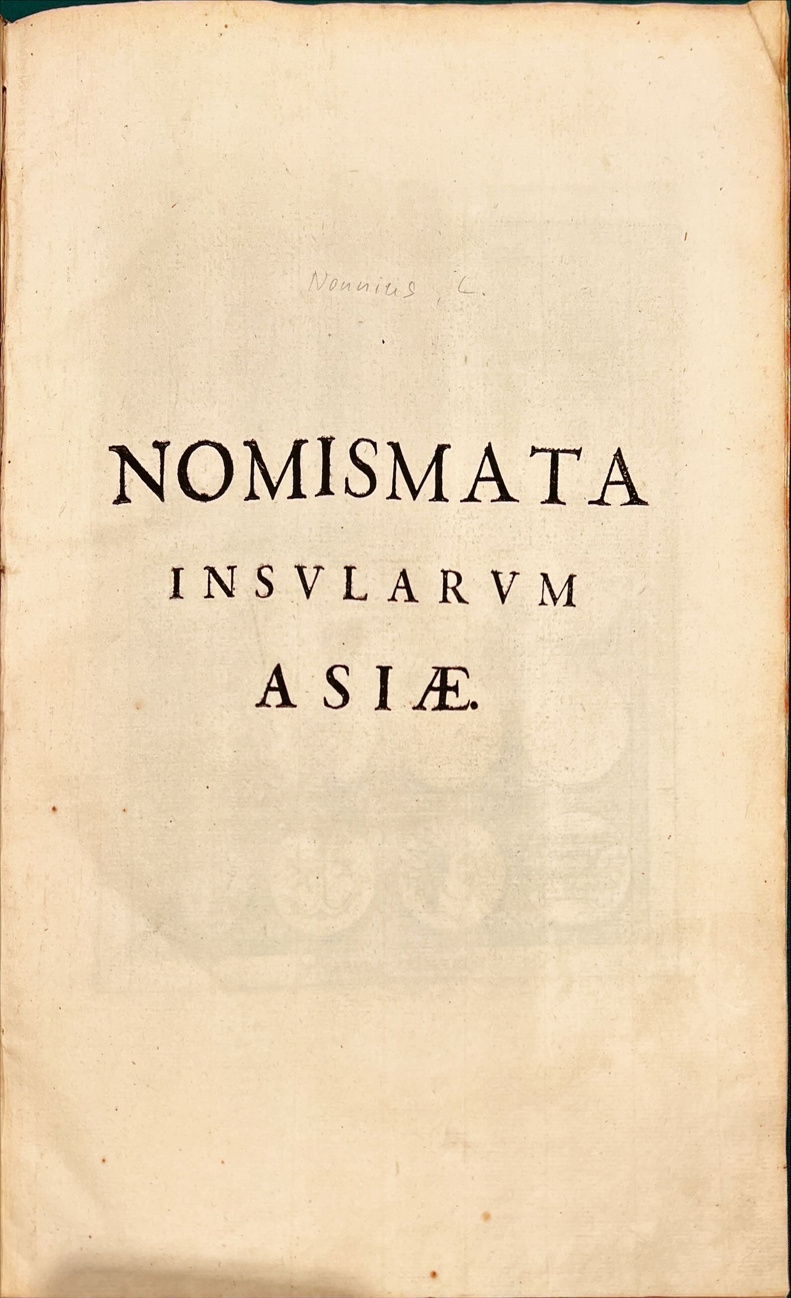 Nomismata Insularum Asiae