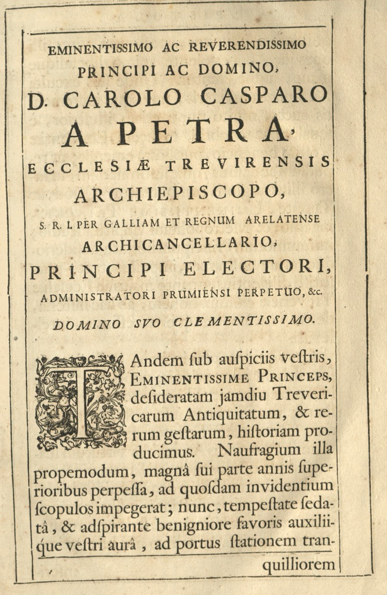 C. Broweri: Annales Trevirenses 1670