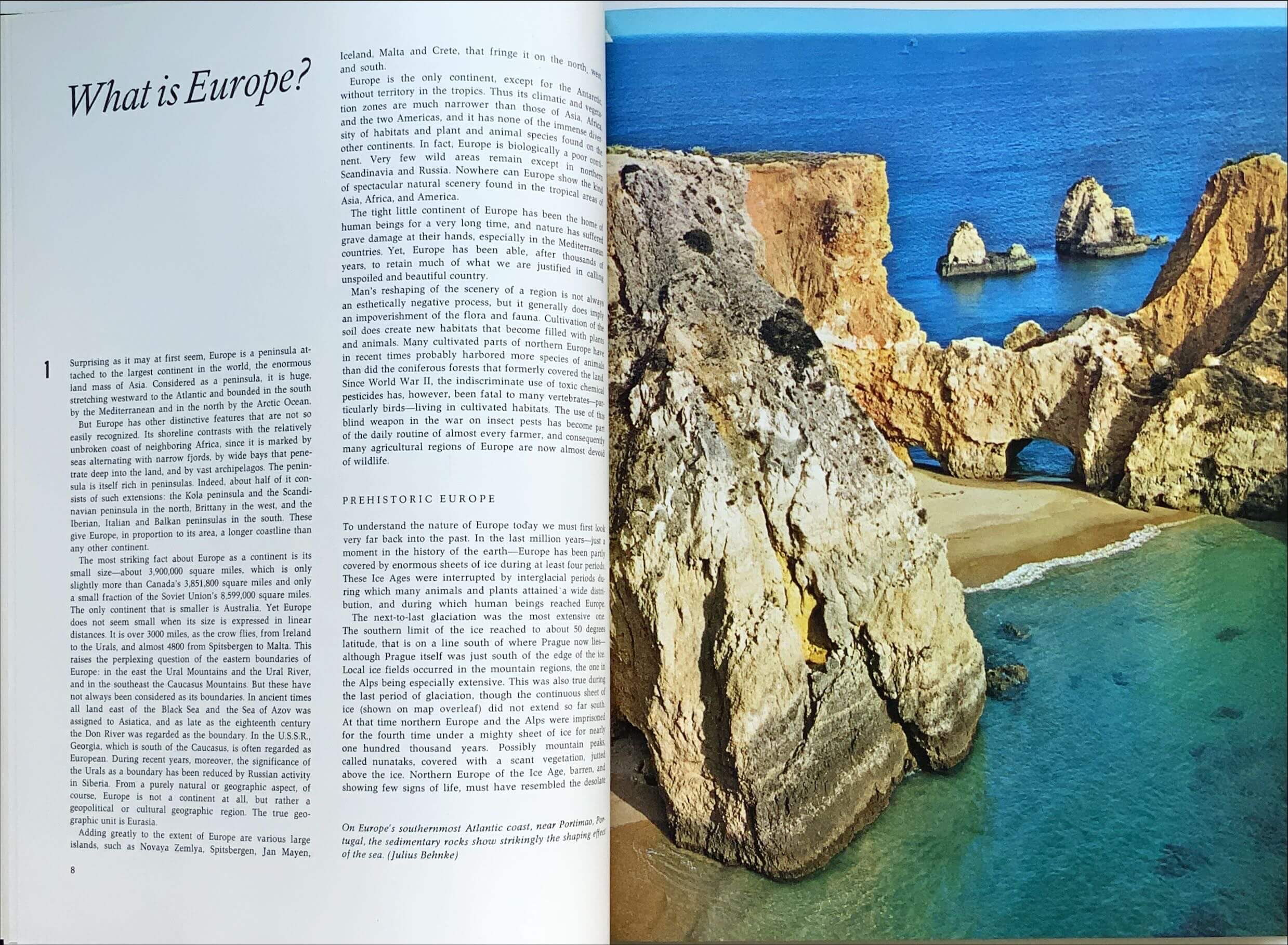 Conzett & Huber: Europe. A Natural History. 1964