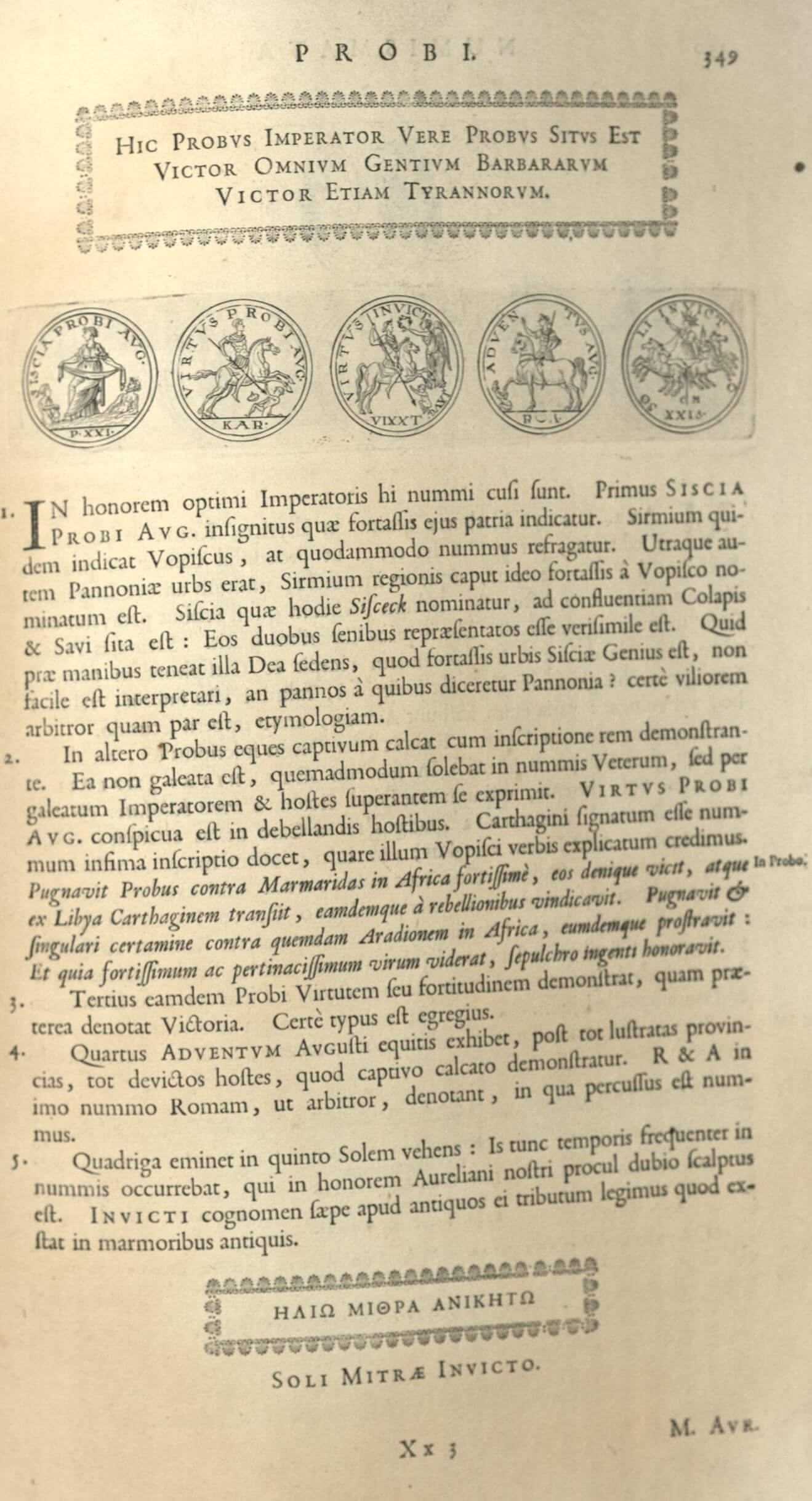 Imperatorum romanorum numismata ex aere mediae et minimae formae: descripta & enarrata. Charles Patin.