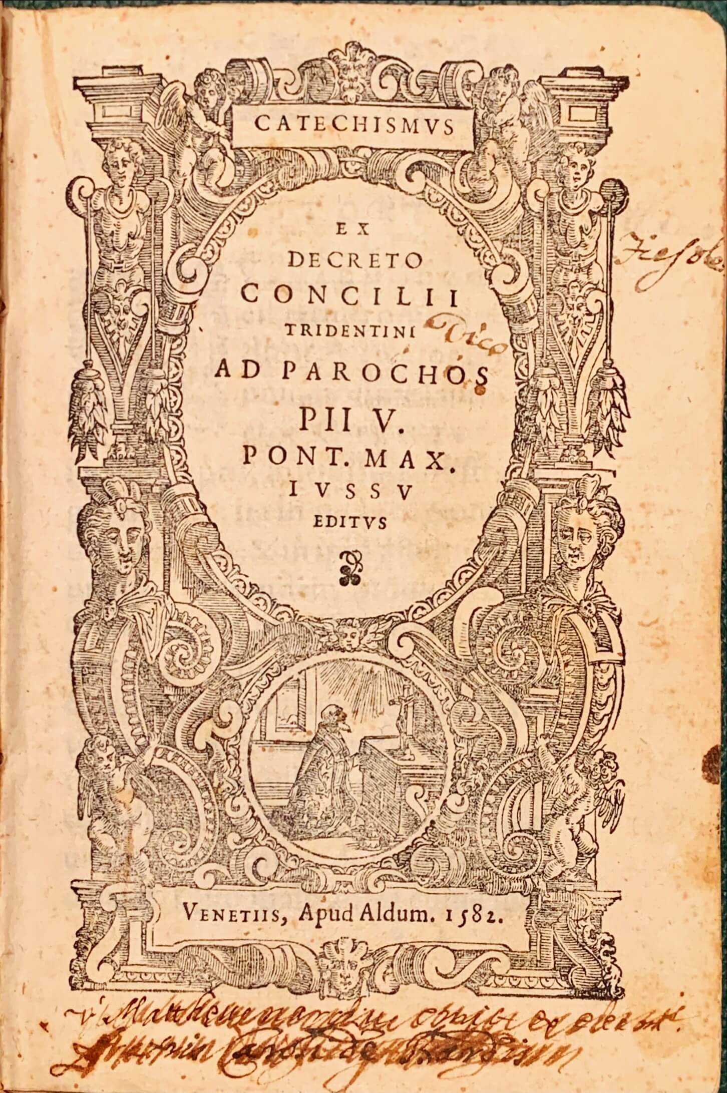 Catechismus ex Decreto Concilii Tridentini ad Parochos Pii V. Pont. Max. Ivssu Editvs