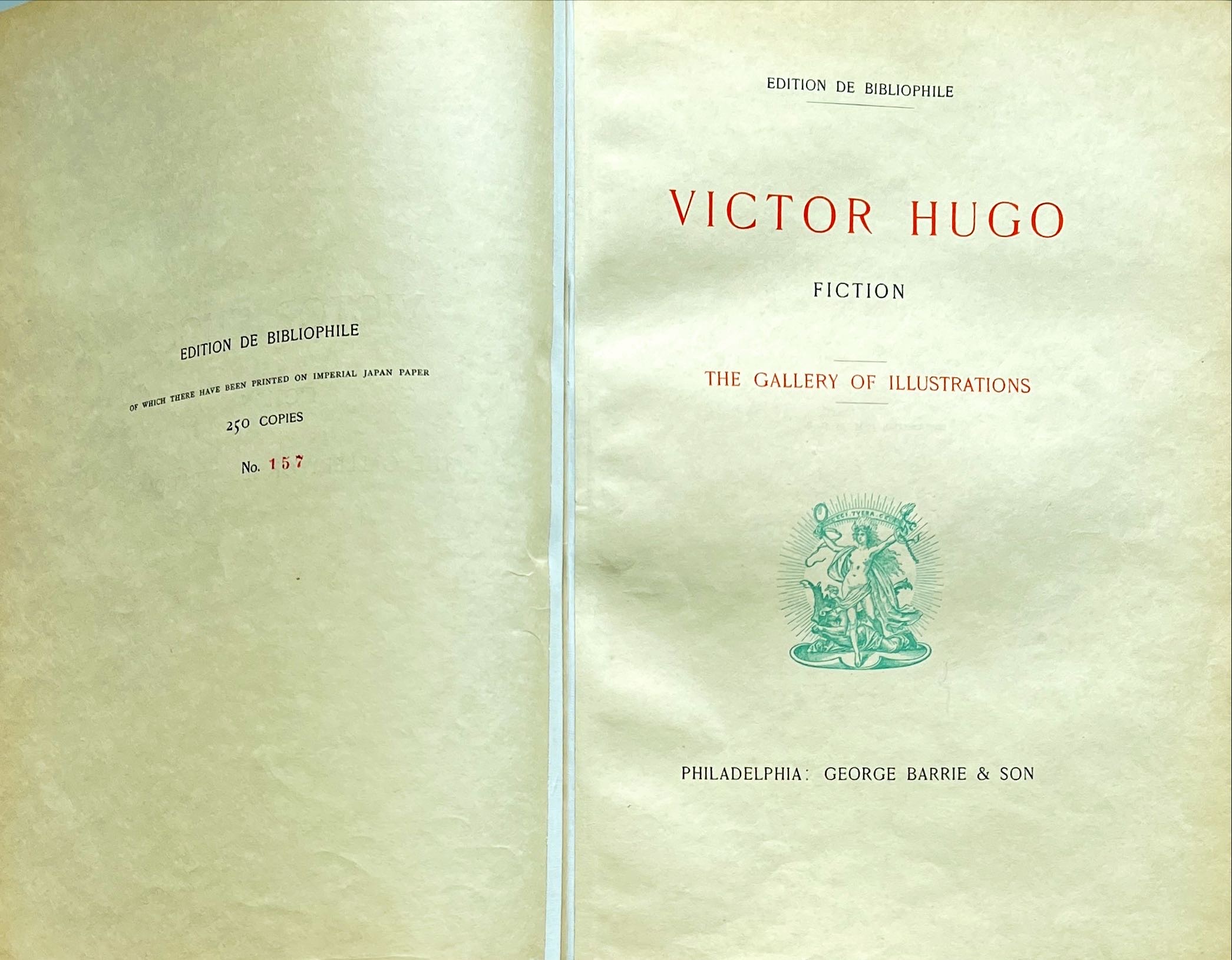 Victor Hugo. Fiction. The Gallery of Illustrations
