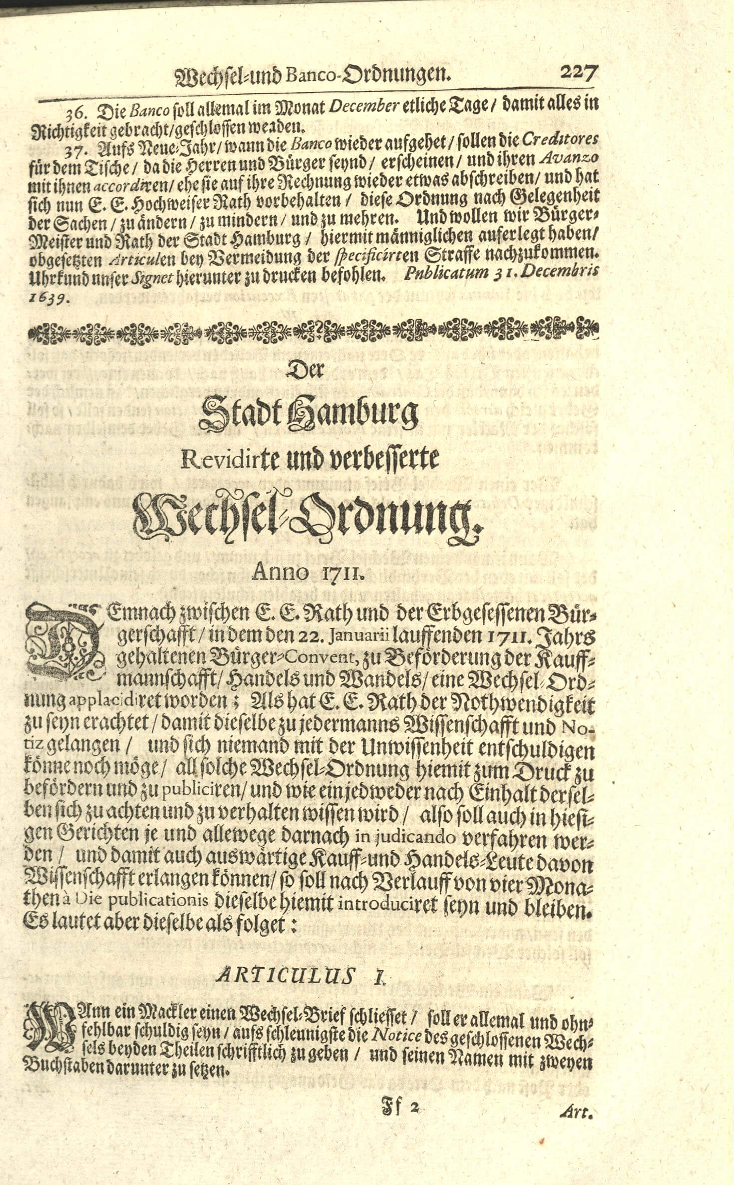 Einleitung zum gründlichen Verstand der Wechsel-Handlung, 1716