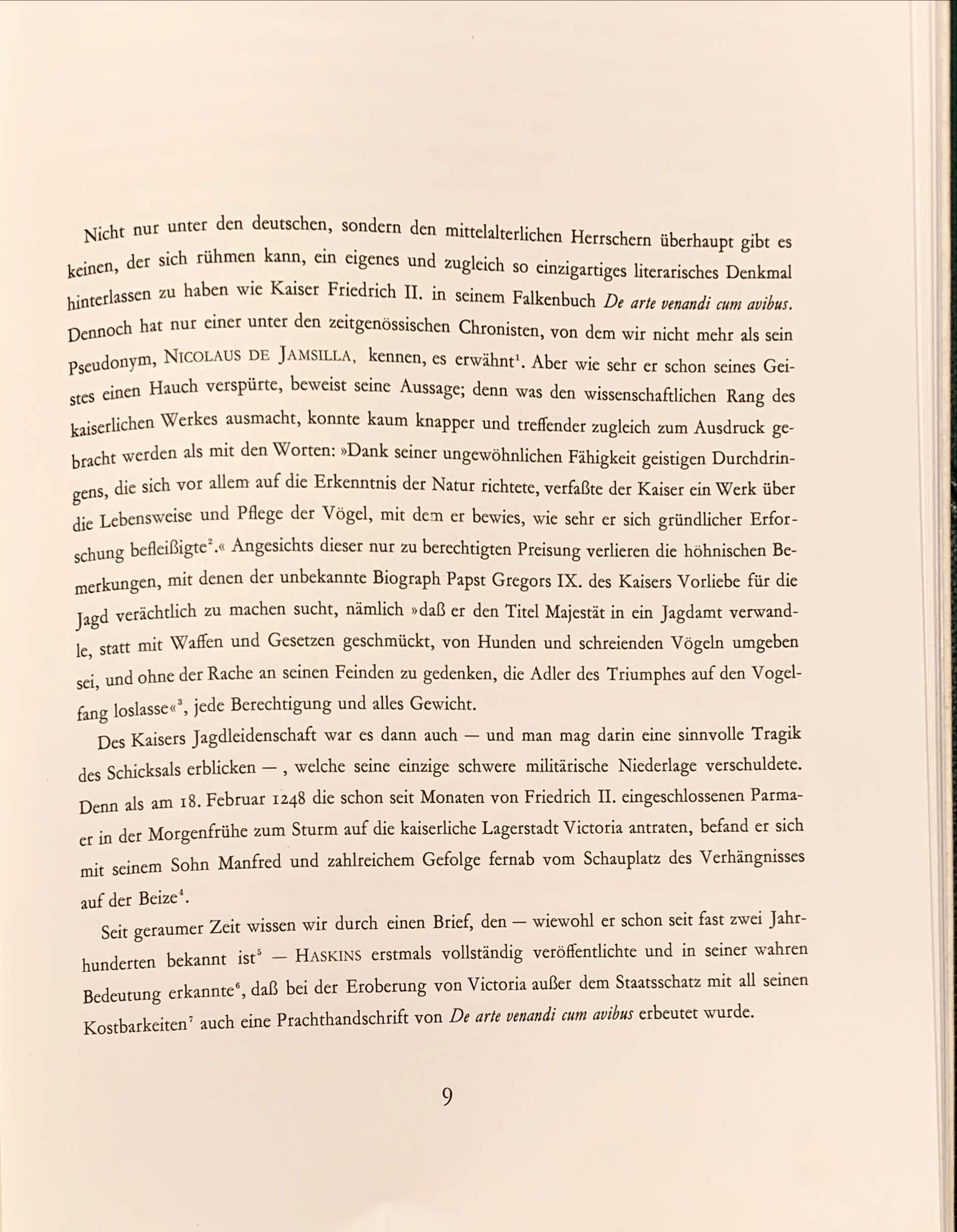 De Arte Venandi cum avibus, Faksimile. 2 Bände, Faksimile 1969.