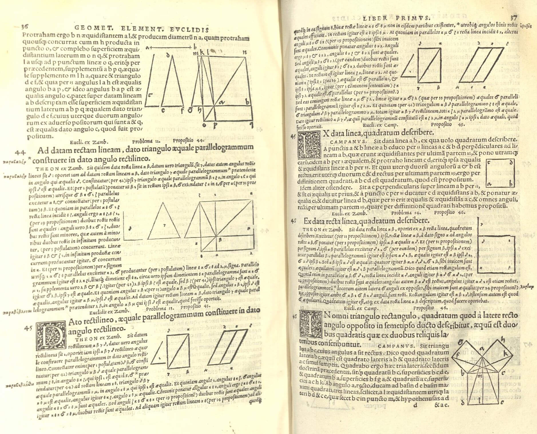 Euclidis Megarensis Mathematici Clarissimi Elementorum geometricorum Lib. XV