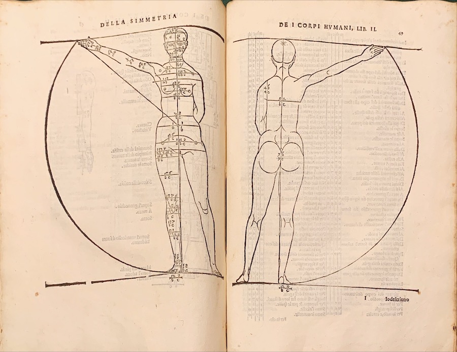 Di Alberto Durero Della simmetria dei corpi humani, libri quattro